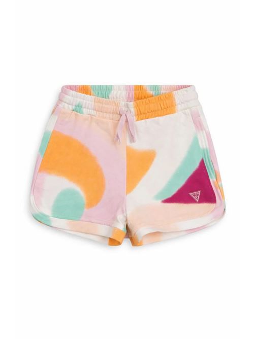 french terry regular shorts GUESS | J6GD05 KA6R4P33Y
